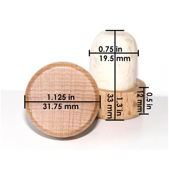 100 Standard Outdoor Wine Bottle Stoppers | Wine Gift Ideas (without bag) - Picture 2 of 3